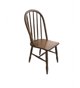 Sandalye 13887 AMERİKAN ÇITALI Klasik Model Kayın RETRO Ayk parlak CEVİZ Natüre (Kahverengi)