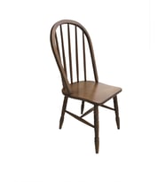 Sandalye 13887 AMERİKAN ÇITALI Klasik Model Kayın RETRO Ayk parlak CEVİZ Natüre (Kahverengi)