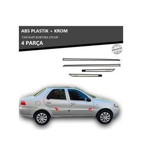 FIAT ALBEA YAN KAPI KORUMA ÇITASI PLASTİK + KROM