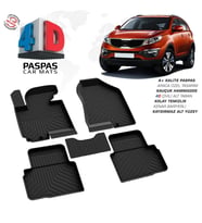 Kia Sportage 4D Araca Özel Havuzlu Kauçuk Paspas 2010-2016