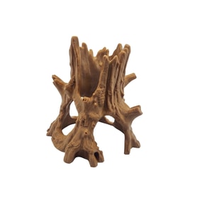 3D Yazıcı Akvaryum Dekoru Yapay Ağaç Kökü Mağara PETG 17x17cm KP3D10117