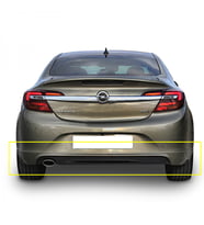 Opel İnsignia Opc Makyajlı Line Arka Ek Mat Siyah Plastik 2014 2015 2016 2017