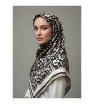 Trend Dijital Baskı Batik Desenli Royan Eşarp Desen 3 Renk 5