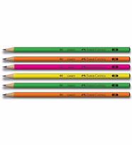 Faber Candy 2B Yuvarlak Kurşun Kalem 6 Lı Paket