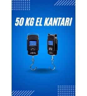 50 Kg Dijital El Terazisi Cep Tartısı El Kantarı Terazi