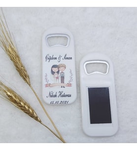 30 Adet Nikah Şekeri Söz Nişan Hediyeliği Açacak Maget Dikey-