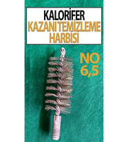 Kalorifer Kazanı Temizleme Fırçası Tel Fırça NO: 65 mm (Sap Hariçtir)