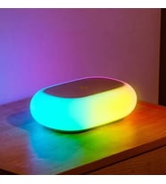ALLY K31 Kablosuz Şarj Cihazı RGB Gece Lambası-(5775) - ETC7449-7894