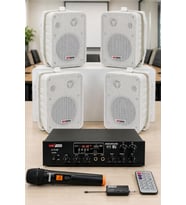 Lastvoice Large Plus Paket-3 Hoparlör ve Anfi Anons Ses Sistemi Seti