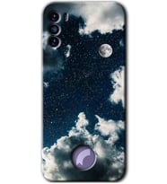Reeder S19 Max Pro S Kılıf HD Desen Baskılı Arka Kapak - Gece Gökyüzü