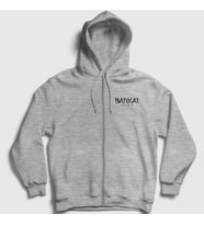 Presmono Unisex Gri Bankai Anime Bleach Fermuarlı Kapüşonlu Sweatshirt 127197tt (Gri)