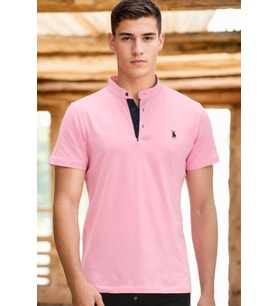 T8560 DEWBERRY T-SHIRT-PEMBE-4