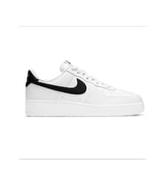 Nike Air Force 1 Beyaz Siyah Unisex Spor Ayakkabı