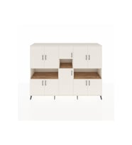 Hyperion Dolap 14 Raflı 10 Kapaklı 220x44x163 Aytaşı-Aytaşı/Çam