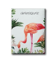 Flamingo Watercolor Tablo MİND495