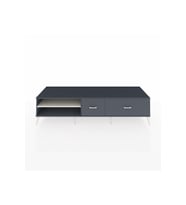 Kronos TV Ünitesi Tek Raflı 2 Çekmeceli  220x59x51 Antrasit-Aytaşı/Antrasit