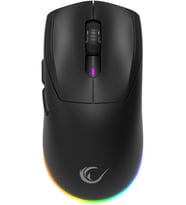 Prote M5 Bluetooth-kablosuz-kablolu Rgb Şarjlı 24000 Dpı 3311 Hafif Gaming Mouse Oyuncu Mouse Siyah
