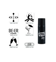 Summer Taç Spray Tattoo Geçici Sprey Dövme Seti