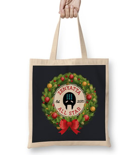 Christmas All Star Overwatch Zenyatta Wreath Bez Çanta Uzun Saplı
