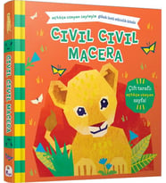 Cıvıl Cıvıl Macera Açtıkça Uzayan Göbek Üstü Etkinlik Kitabı (Ciltli)
