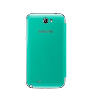 Galaxy Note 2 N7100 ile Uyumlu Flip Cover Kılıf Yeşil EFC-1J9FMEGSTD