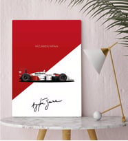 BK Gift Formula 1 Tasarımlı Kanvas Tablo-13