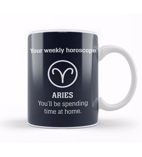 Your Weekly Horoscope Aries Self Isolation Kupa Bardak Porselen