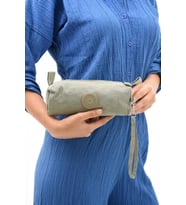 Tek Bölmeli Kalemlik (Yıkanabilir ve Su Geçirmez, makyaj çantası ) Vizon (Model: 571-15H)