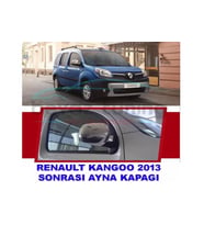 Reanult Kangoo Krom Ayna Kapağı 2013 Sonrası Sağ Sol 2 Parça