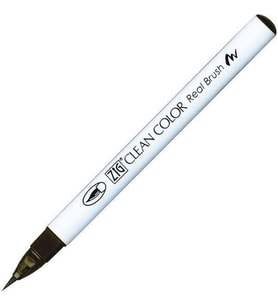 Zig Clean Color Real Brush Fırça Uçlu Marker Kalem 068 Deep Brown 