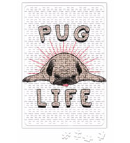 Pug Life Köpek Puzzle 240 Parça Yapboz