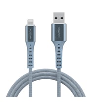 Nautica C65 MFI Lightning to USB-A 12W Örgülü Hızlı Şarj ve Data Kablosu 2.1M Mavi