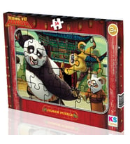 KS Games Kung Fu Panda Frame Puzzle - 24 Parça - Erkek Çocuk - 3 Yaş Üzeri - KP704