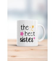 The Best Sister Baskılı Kupa Bardak