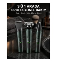 Mey İthalat® Kulak Ve Burun Başlıklı Profesyonel Tıraş Makinesi Yeni Nesil