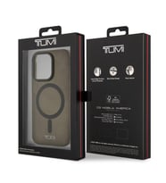 TUMI iPhone 15 Pro Max Kılıf TUMI Orjinal Lisanslı M-safe Şarj Özellikli Buzlu Mat Kapak (Oliv)