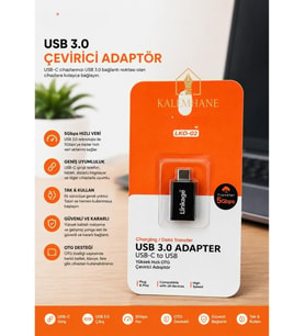 Kalemhane Typ c Usb Dönüştürücü