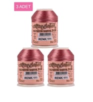 3 Adet Altınbaşak Oya ve Dantel İpi 20 gr - Royaleks - No: 111