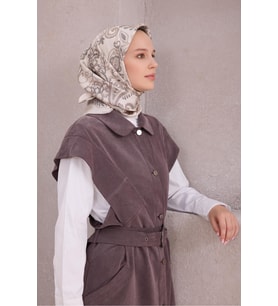 Belli % 100 Twill İpek Eşarp 4207D 86
