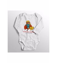 Kız Bebek Beyaz Anneler Günü Hediyesi Bebek Zıbın