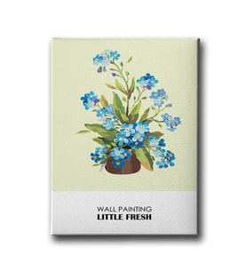 Wall Painting Little Fresh Canvas Tablo MİND613