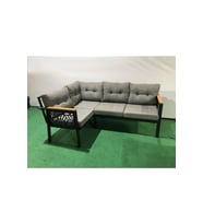 melisa 2+2 Köşe Yön değiştirilebilir Koltuk Takımı Balkon-bahçe-kafe-çay Seti fonksiyonel (Gri)