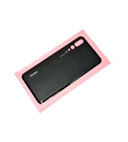 Tkgz Huawei Uyumlu P20 PRO Arka Pil Batarya Kapağı (CAM) SİYAH