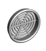Plastik Menfez 44mm Gri