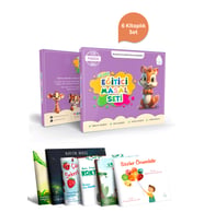 3-6 Yaş Eğitici Masal Seti (6adet) (Krem)
