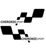 cherokee sport Etiket Yapıştırma 30cmx11cm MMD178