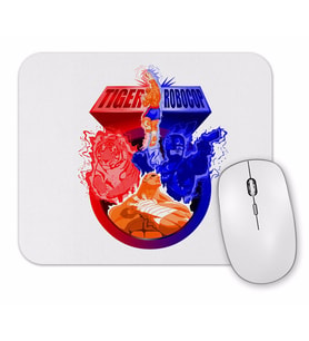 Tiger Robocop Mouse Pad