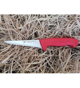 Sürmene Cumhur Çelik 61111 Kasap Sıyırma Bıçağı, 12,5 cm, Kaymaz Sap