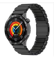 Lexroo Xiaomi Redmi Watch 5 Active KRD-151 22mm Metal Silikon Kordon - Siyah
