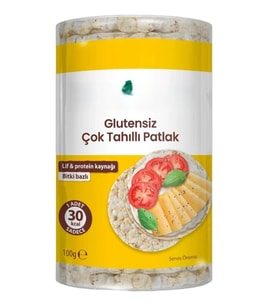 Çok Tahıllı Pirinç Patlağı 100 Gr